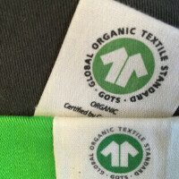 GOTS label on organic textiles