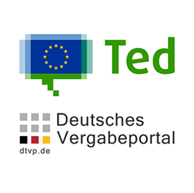 TED Logo and Deutsches Vergabeportal